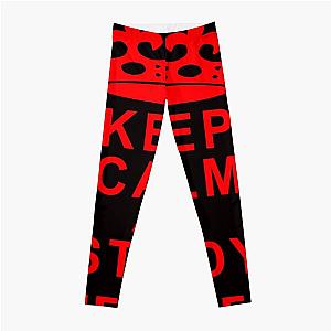 Keep Calm and Study Game Theory Game Nerds Gift Ideas Leggings