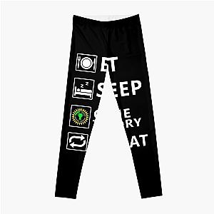 Eat Sleep Game Theory Repeat Essential T-Shirt Leggings