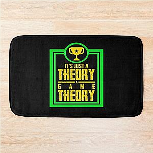 Game Theory - It's Just A Theory A Game Theory Bath Mat