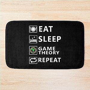 Eat - Sleep - Game Theory - Repeat Bath Mat