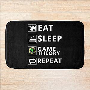 Eat Sleep Game Theory Repeat Essential T-Shirt Bath Mat