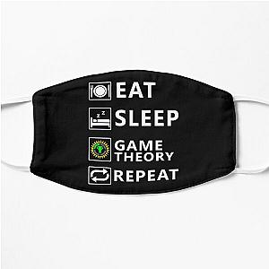 Eat Sleep Game Theory Repeat Essential T-Shirt Flat Mask