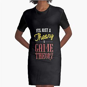 It's Just a Theory A Game Theory Graphic T-Shirt Dress