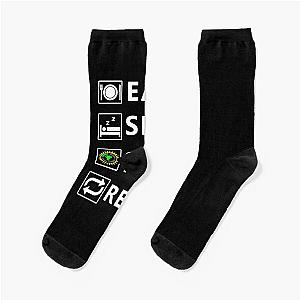 Eat Sleep Game Theory Repeat Essential T-Shirt Socks