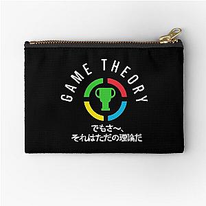 Game Theory Merch Theory Core Kanji Zipper Pouch