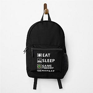 Eat - Sleep - Game Theory - Repeat Backpack