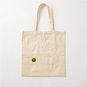 Eat - Sleep - Game Theory - Repeat Cotton Tote Bag