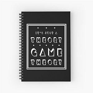 Game Theory - It's Just A Theory A Game Theory PCMAN Spiral Notebook