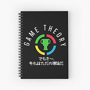 Game Theory Merch Theory Core Kanji Spiral Notebook