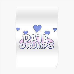 Game Grumps Posters - Game Grumps Merch Date Grumps Logo Poster RB2507