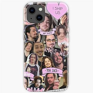 Game Grumps Cases - Game Grumps Arin Hanson "Egoraptor" Collage iPhone Soft Case RB2507