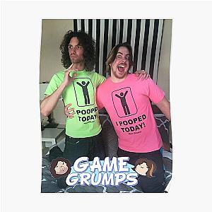 Game Grumps Posters - Game Grumps - I pooped today! Poster RB2507