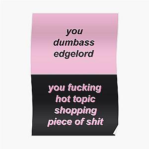 Game Grumps Posters - Game Grumps - Dumbass Edgelord Poster RB2507