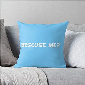 Game Grumps Pillows - Game Grumps "Bescuse Me?" Throw Pillow RB2507