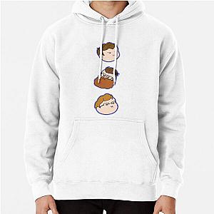 Game Grumps Hoodies - McElroy Brothers Grump Head Icons Pullover Hoodie RB2507