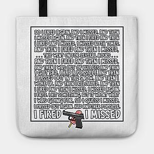 Game Grumps Bags - I Fired I Missed - Lovlies Fan Art Tote TP2202