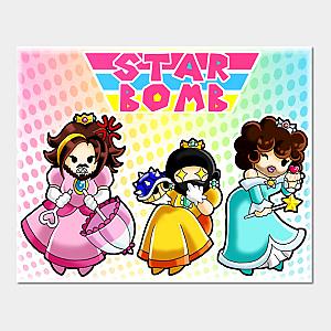 Game Grumps Posters - Star Bomb Princesses Poster TP2202