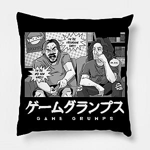 Game Grumps Pillows - The Grump Who Wins (grayscale) Pillow TP2202