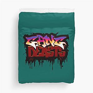 Men's Gang Beasts Logo Design  Duvet Cover