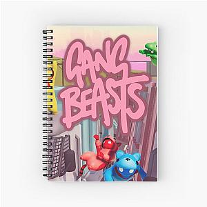 Gang Beasts Spiral Notebook