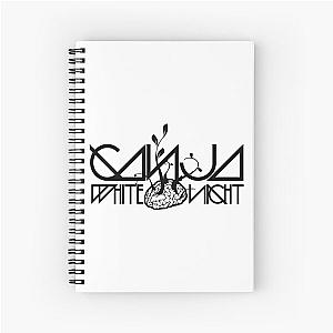 ganja white night merch brain Spiral Notebook