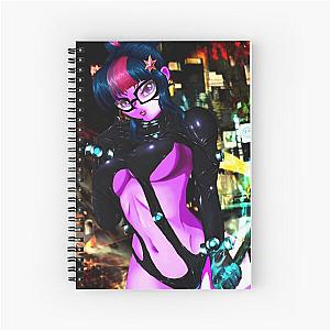 Twilight Sparkle with Gantz Suit Version 02 Spiral Notebook