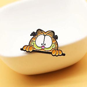 Garfield Cartoon Cat Brooch Cute Clothing Accessories