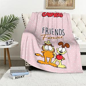 Cartoon Garfield Cat Child Furry Fluffy Soft Blankets