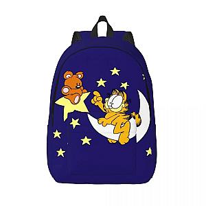 Garfield And Bear In Space Cartoon Cat Backpack