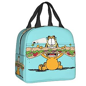 Garfield Friends Cartoon Cat Insulated Lunch Bag