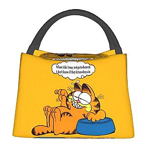 Garfield and Quote Cartoon Cat Portable Lunch Box