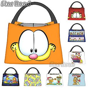 Garfield Happy Face Lunch Bags for School Office