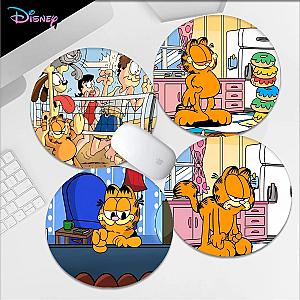 Garfield Round Thickened Mouse Pad