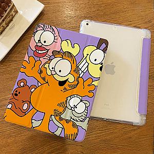 Cartoon Garfield Print iPad Protective Case