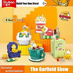 Sluban The Garfield Show Cartoon Building Blocks Doll Set