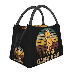 Retro Garfield Lunch Bags for Outdoor Picnic