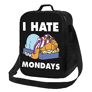 Garfields Cartoon Cat I Hate Monday Lunch Bags