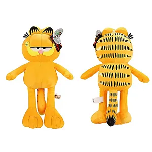 40-60cm Yellow Garfield Orange Cat Show Cute Plush