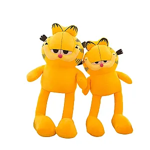 35-80cm Yellow Garfield Cartoon Stuffed Doll Plush