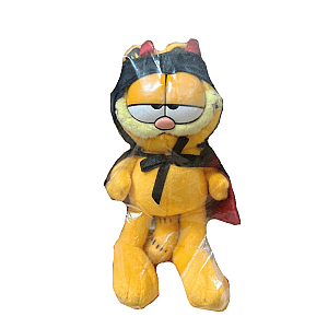 18cm Black Shirt Yellow Garfield Stuffed Toy