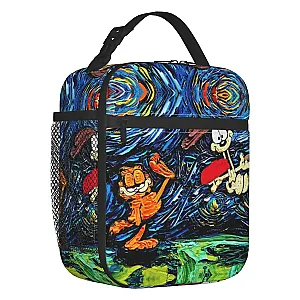 Garfields Cat Kick Waterproof Lunch Bag