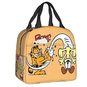 Garfield Cat Cartoon Art Lunch Bag