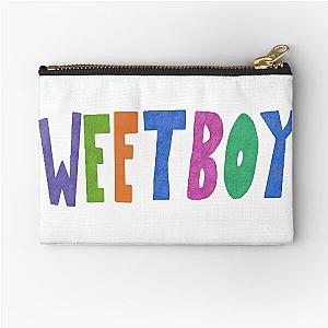 Sweetboys logo - Garrett Watts and Andrew Siwicki Zipper Pouch