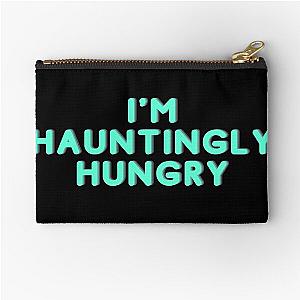 I'm Hauntingly Hungry Garrett Watts Quote Zipper Pouch