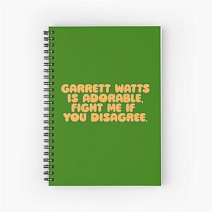 garrett watts Spiral Notebook