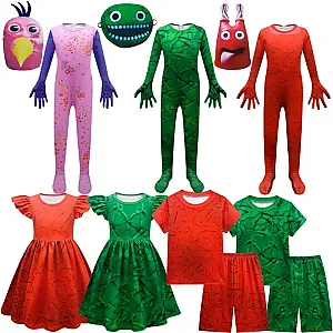 Garten Of Banban Green Jumbo Josh Monster Horror Game Cosplay Costume