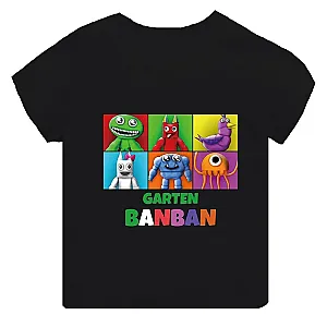 Hot Game Garten of Banban Print Character T Shirts