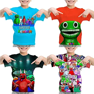 Cartoon Game Garten Of Banban 3D Print T-Shirts