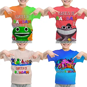 Garten Of Banban 3D Print Cartoon T-Shirts