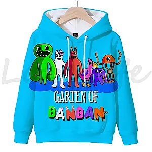 Garten Of BanBan Game 3D Print Pullover Hoodies